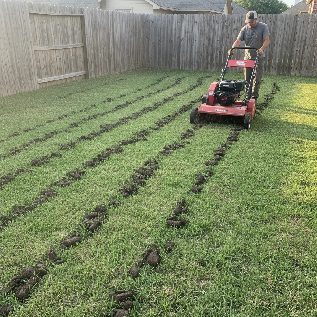 Lawn Aeration in Austin TX